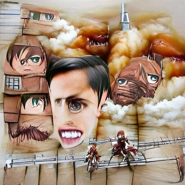Attack on Titan Inspired Colossal Titan