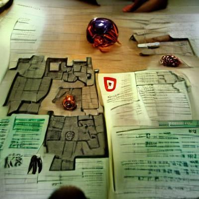 Generic Dungeons and Dragons Scene
