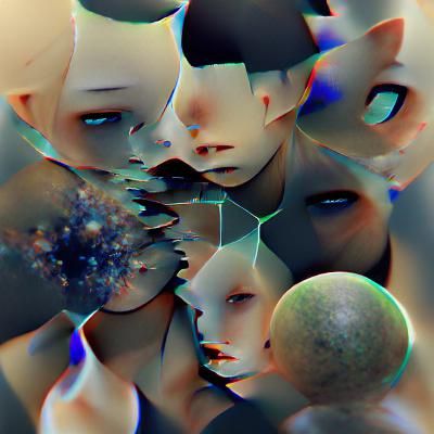 Abstract Entropy Art: A Colorful Depiction of Chaos