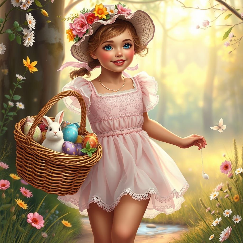 Warm Springtime Beauty in Pastel Delight