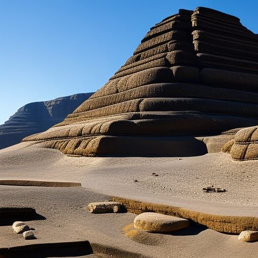 Ancient Sumerian hieroglyph of an alien emoji