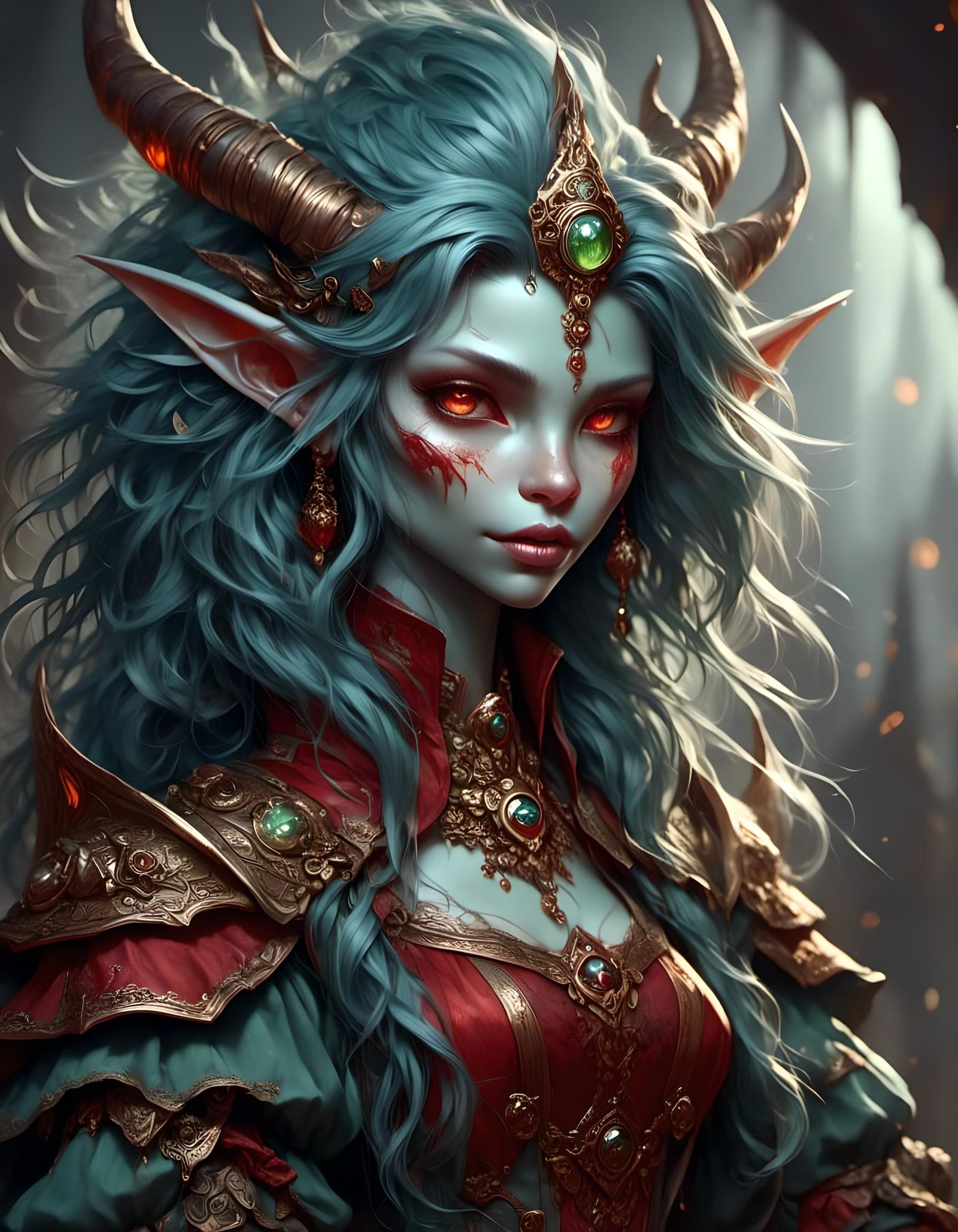 Female, Pale Goblin Princess