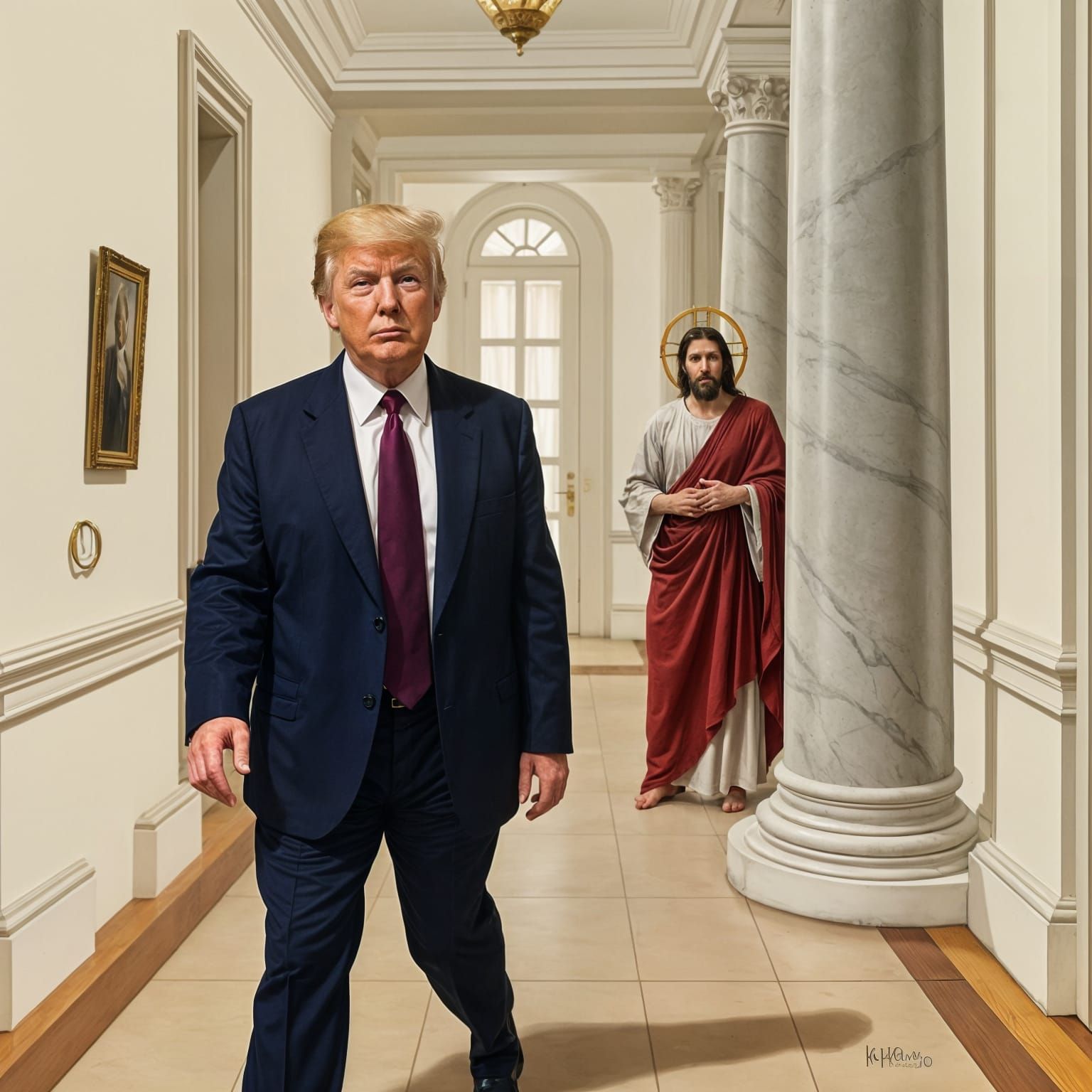 A Frightening Encounter: Donald Trump Disregards Jesus Chris...