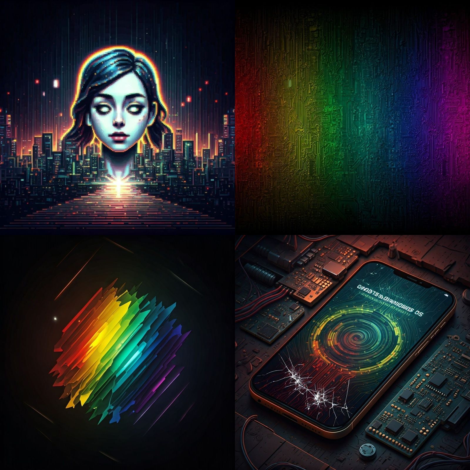 Systematic Color Arrangement: Pixel Art