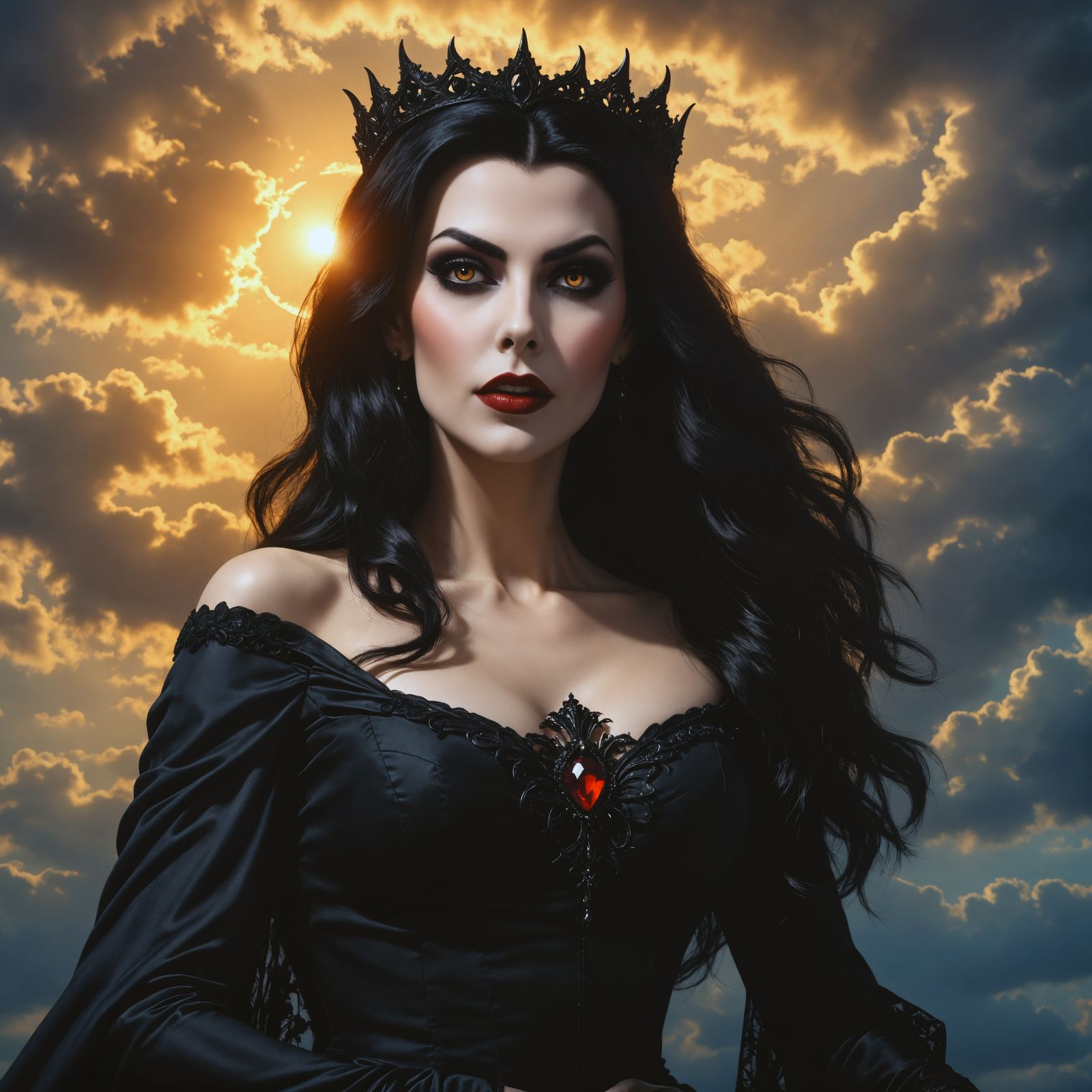 Elegant Vampire in Divine Sunshine