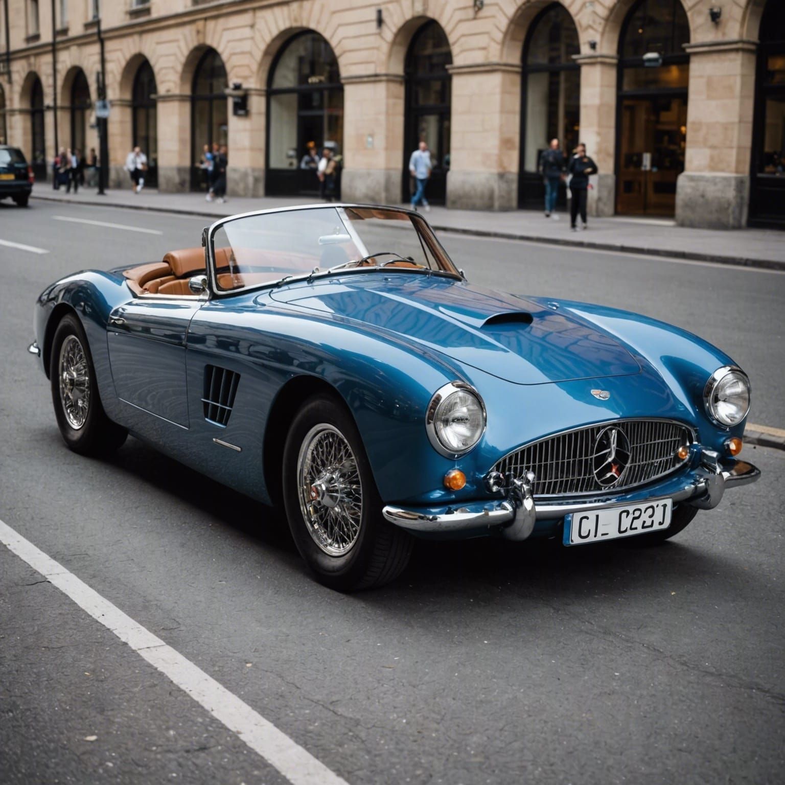 Classic Custom-Made Sports Car