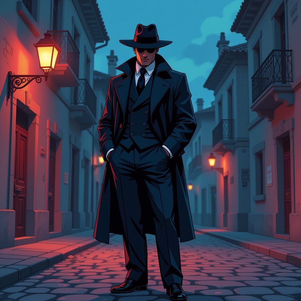 Mafia in Porto Almaro in Studio Trigger Anime Style