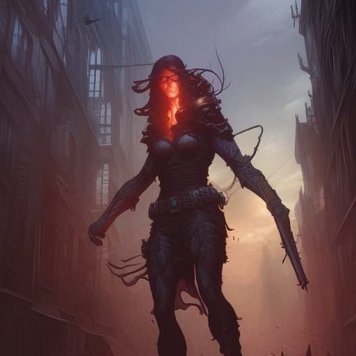 Clenched Fist Dark Fantasy Concept Art