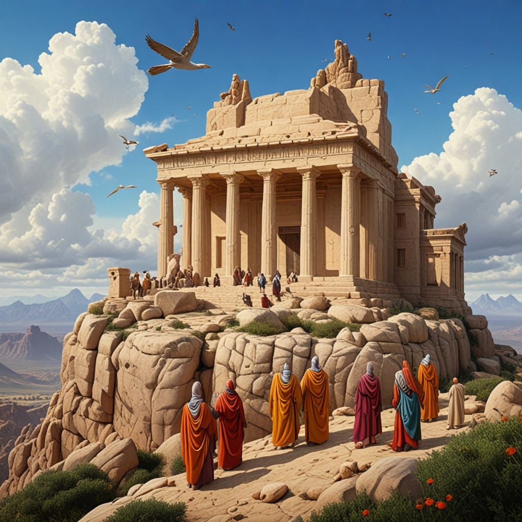 Surrealistic Masterpiece in Photorealistic Style