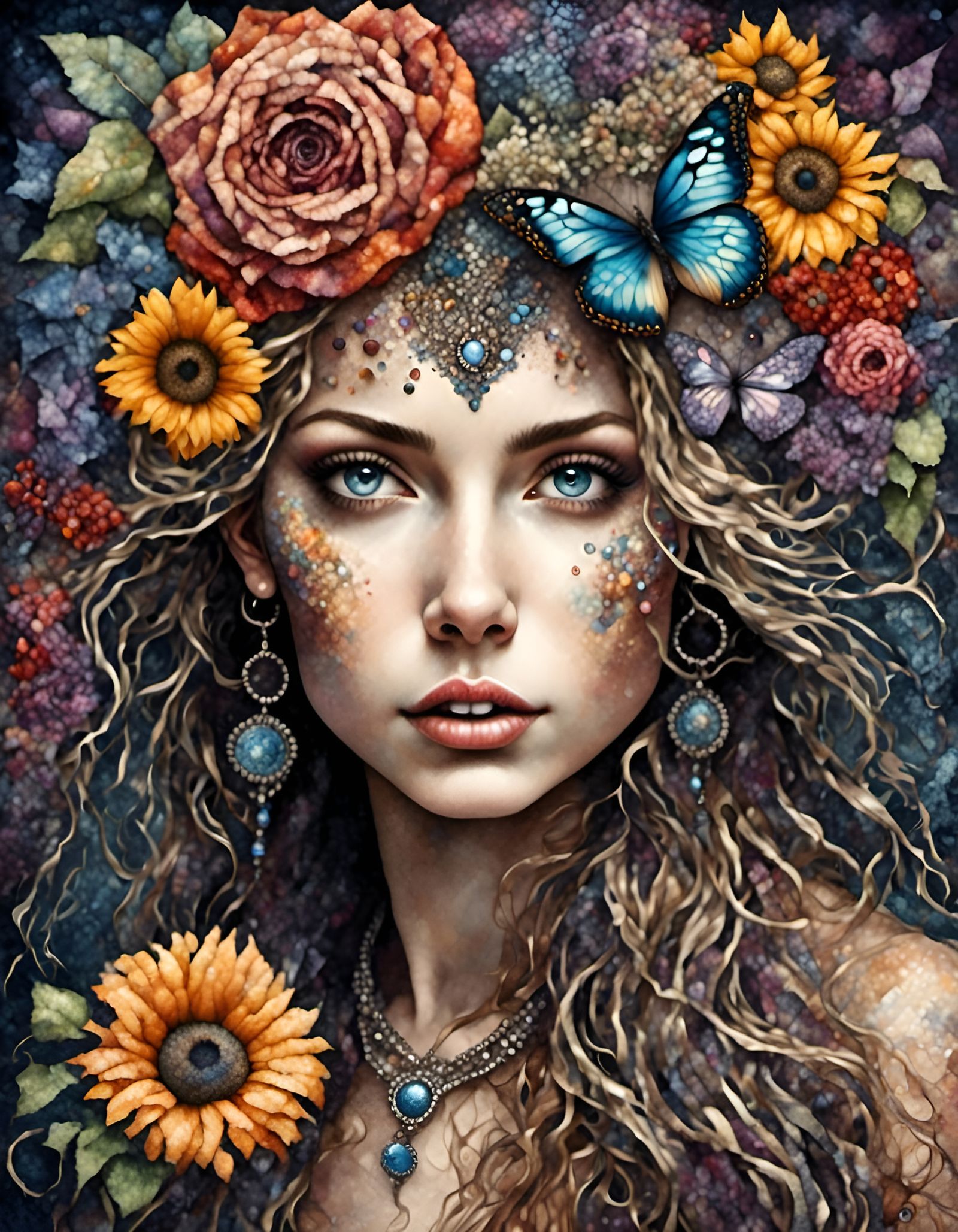 Botticelli Flower painting