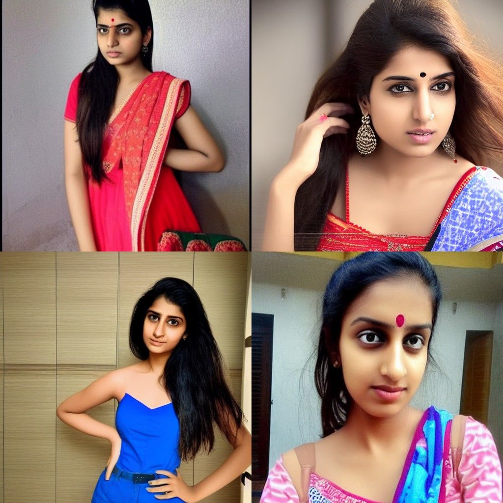 AI Image of Average Delhi Girl