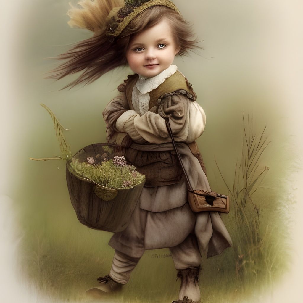 Whimsical Fairy Thank You Illustration