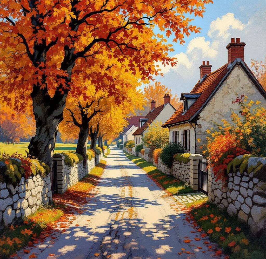 Autumn on Chestnut Lane