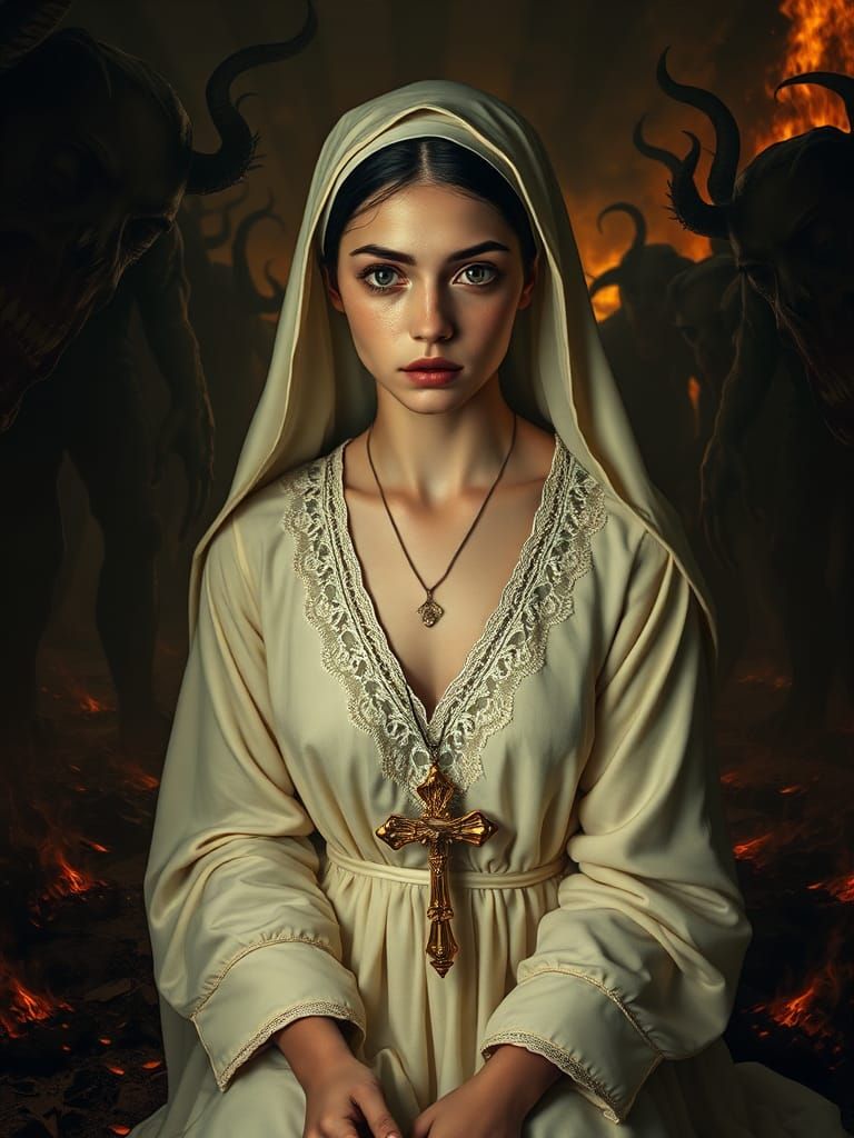 Nun's Prayer in Apocalyptic Gehenna