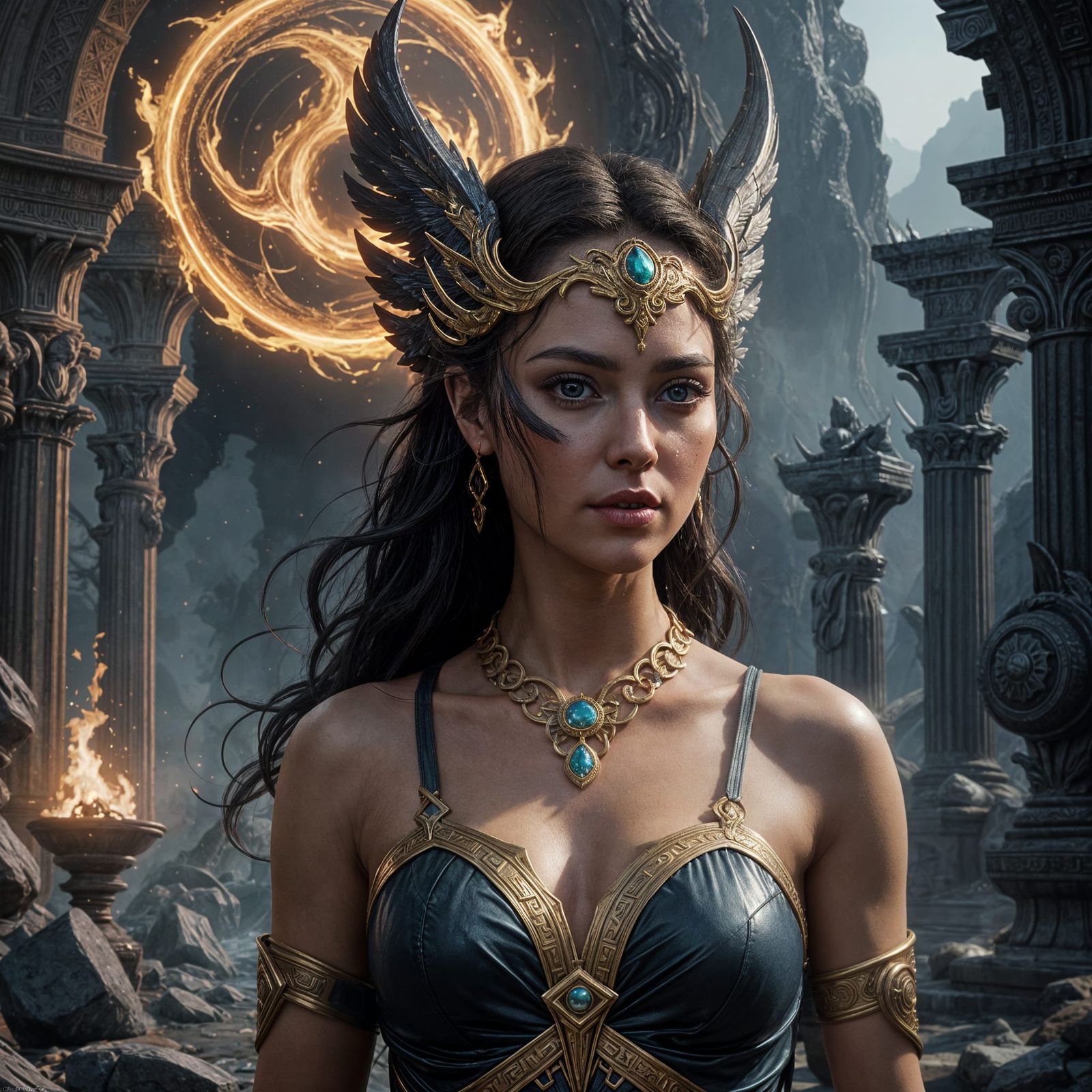 Nyxen: A Goddess of Unveiled Secrets in Digital Splendor