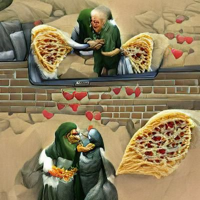 AI Generated Image from Blank Prompt