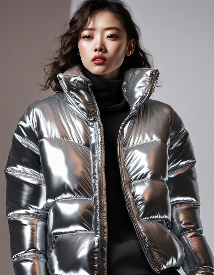 Hong Kong Club Fashion Puffer Jacket