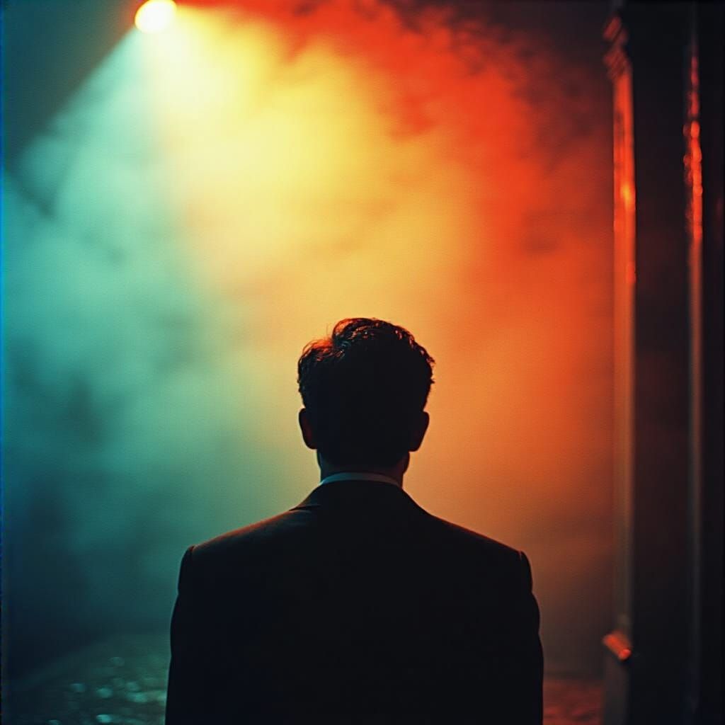 Sacred Whole Film Noir with Warm Analogous Colors