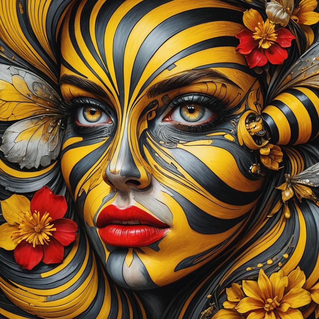 Detailed AI Portrait: A Showcase of AI Art