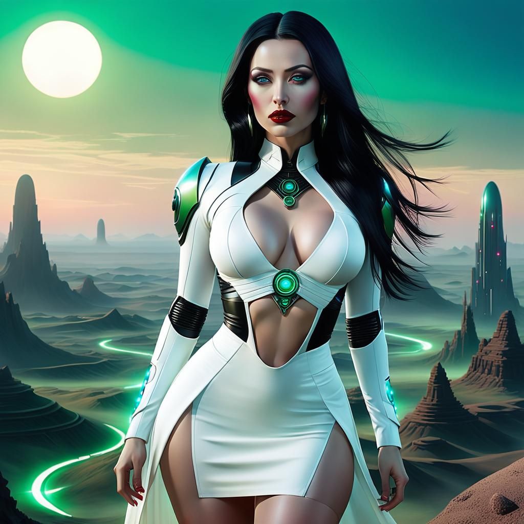 Celenea On The Hills Of Zaxxas Prime