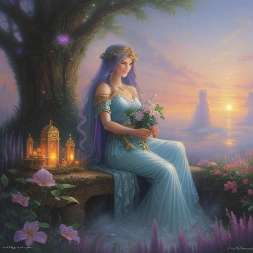 Aphrodite: Ethereal Goddess of Beauty and Love