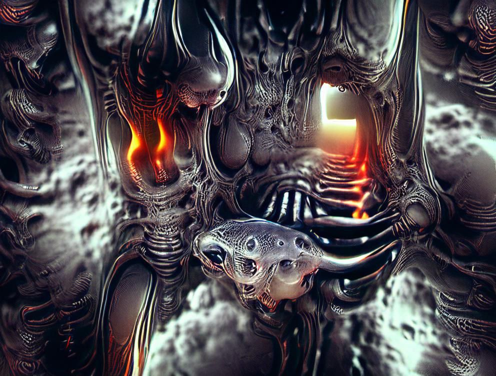 Visitor From the Unknown: H.R. Giger Style
