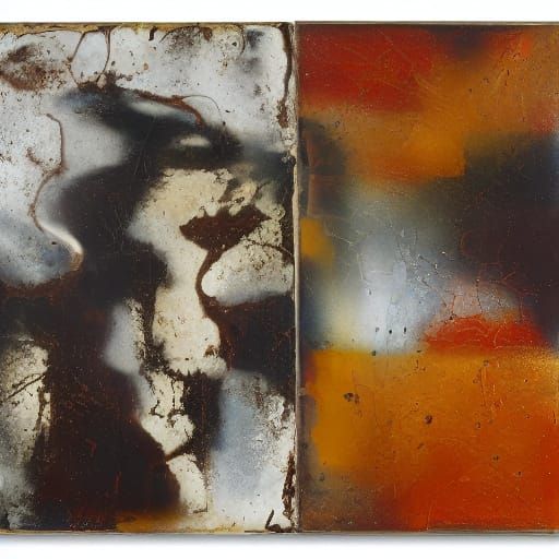 Textured Mixed-Media Art Inspired by Schnabel's Visceral Sty...