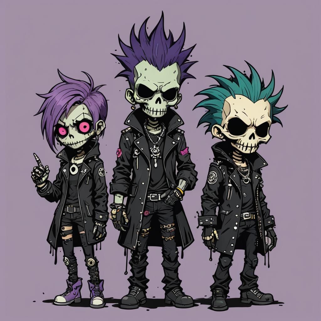 Voodoopunk Distressedpunk Digital Art
