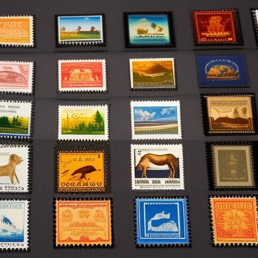 Animal Postage Stamps: Detailed Photography