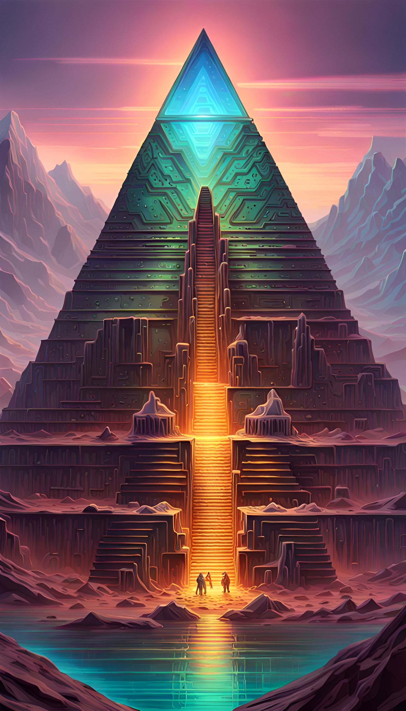 Mysterious Alien Pyramid of Melting Bismuth