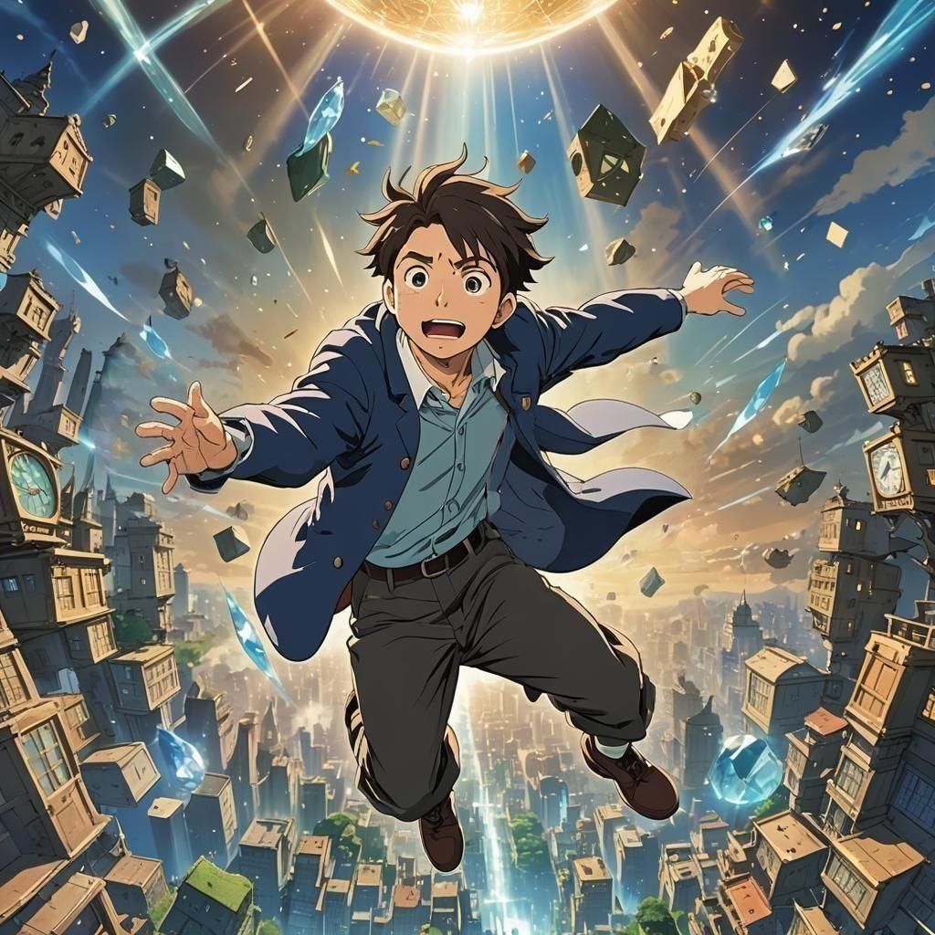 Anime King of Time Descends to Crystal World