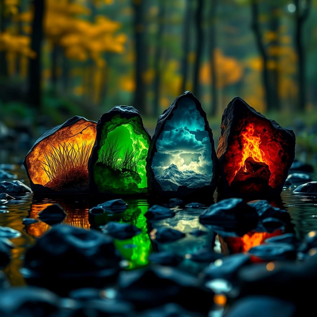 The Ancient Four Elements - Earth Water Air Fire #6