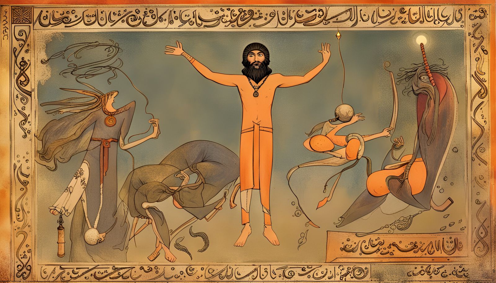 Mystical Jinn: Invisible Creatures of Arabian Folklore