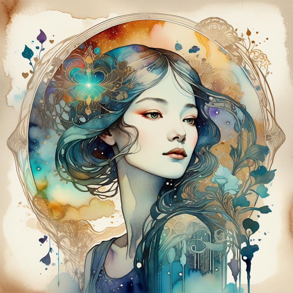 Whispers of Love in Cosmic Dreamscape