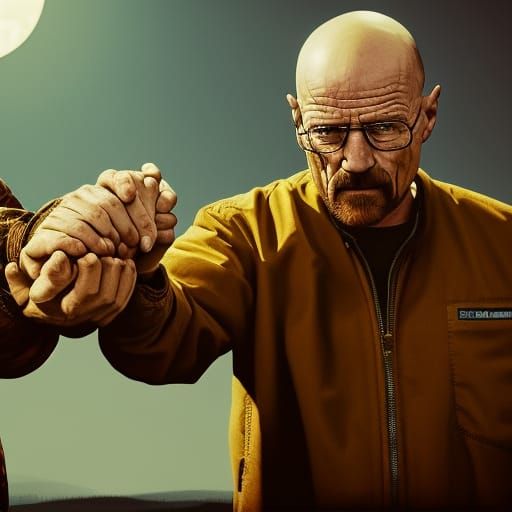 Walter White is there for emotional support. | Breaking Bad