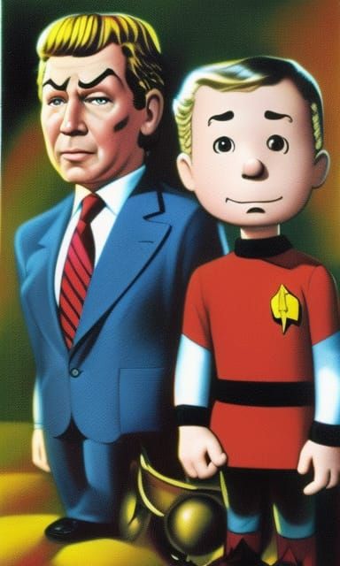 Captain Shortlegs and His Dad