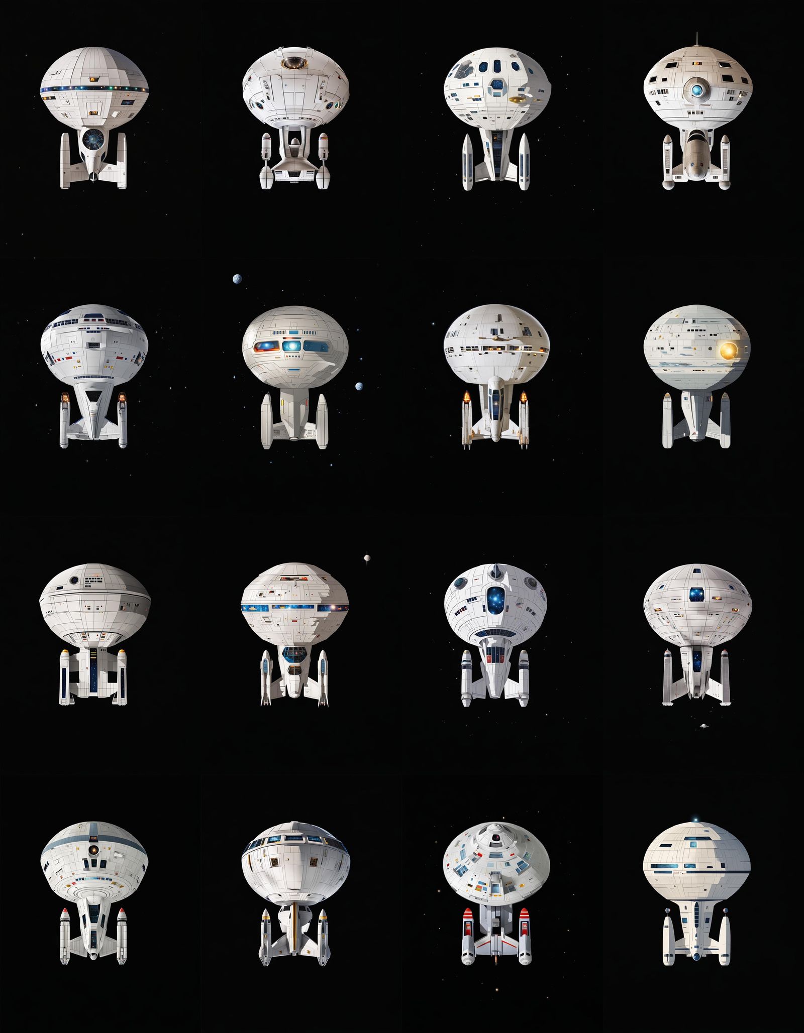 Galactic Star Trek Starship Miniature Model