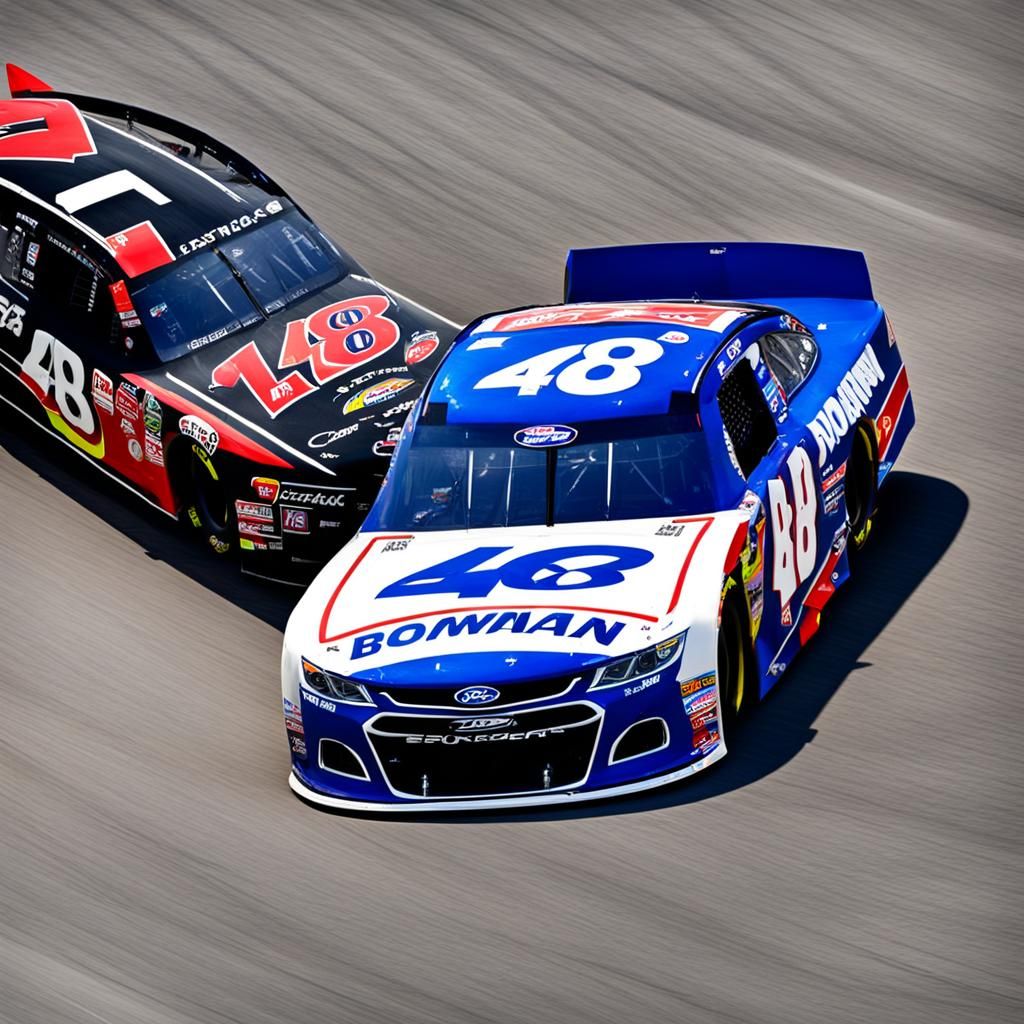 Alex Bowman Drives the #48 Car in NASCAR Cup