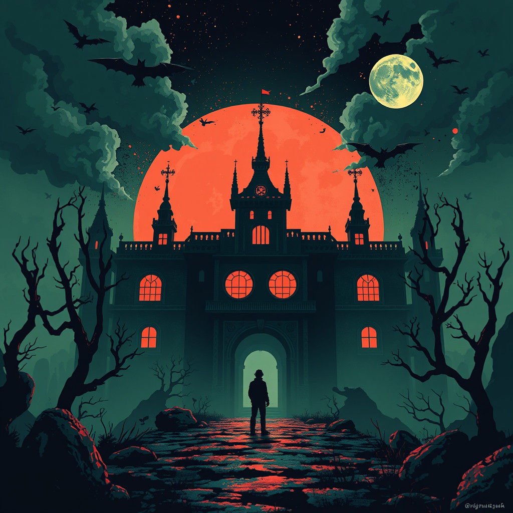 Sinister Whimsy: A Mixed-Media Post-Apocalyptic Vision