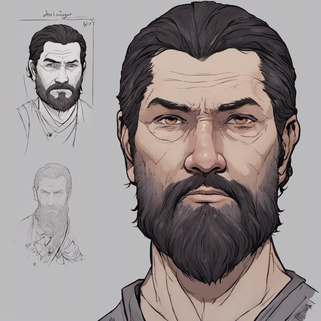 Heroic Digital Portrait of Dalinar Kholin