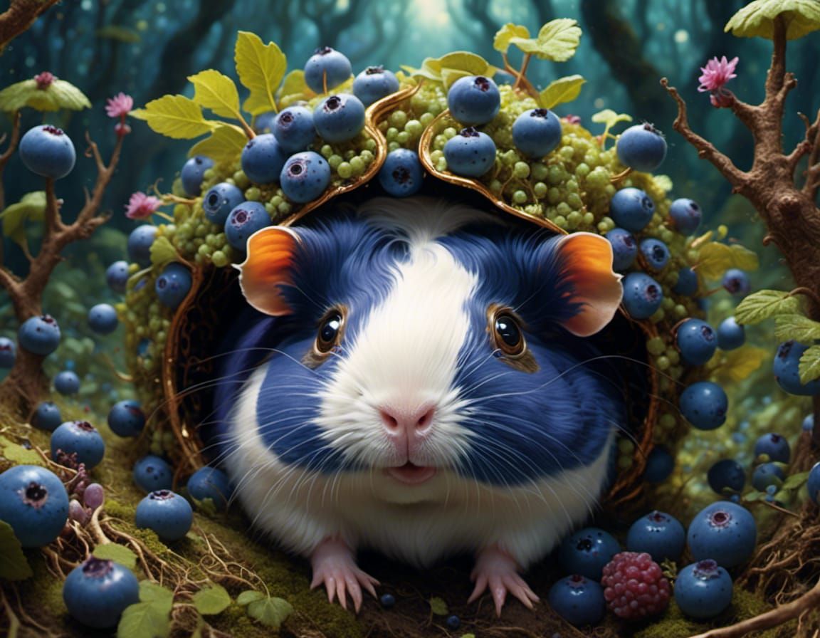 blueberry guinea pig