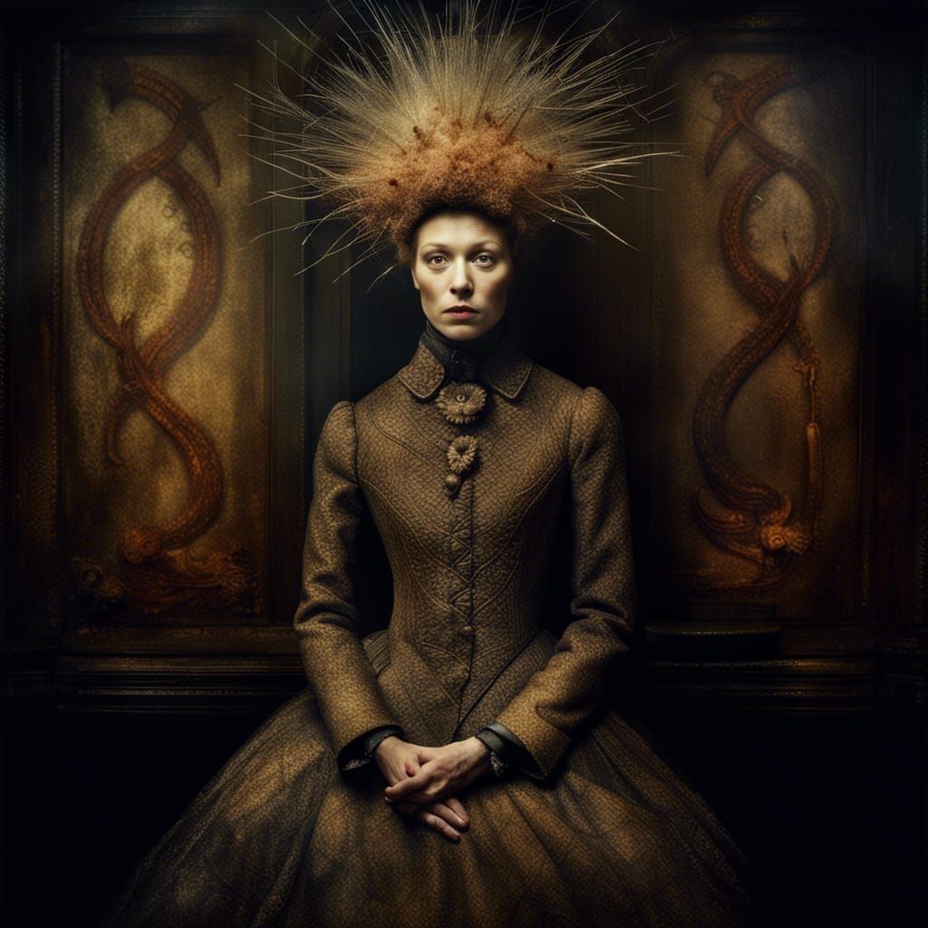 Surreal Composition in Hyperrealistic Style