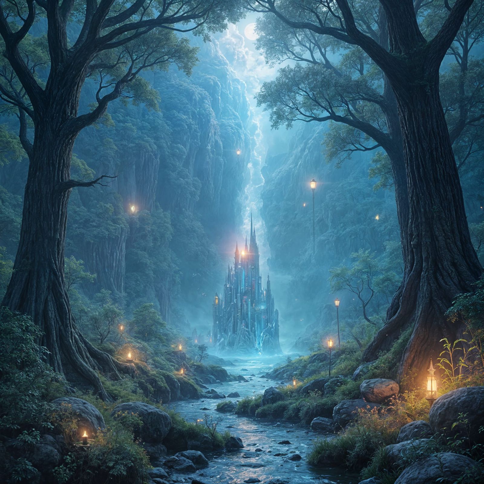 Fantasy Image of Magic and Dreams in Unreal Engine
