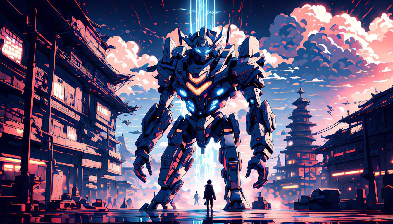 Glowing Mecha Epic