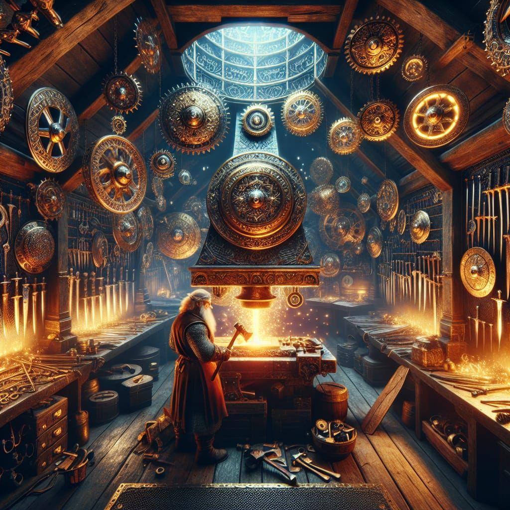 Smithy, I need one more shield!