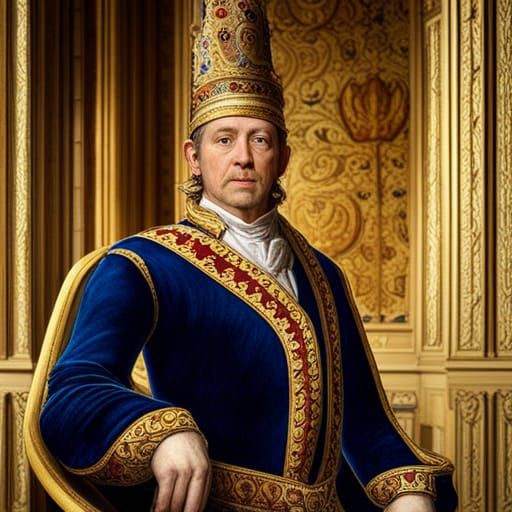 French king. 17th century.