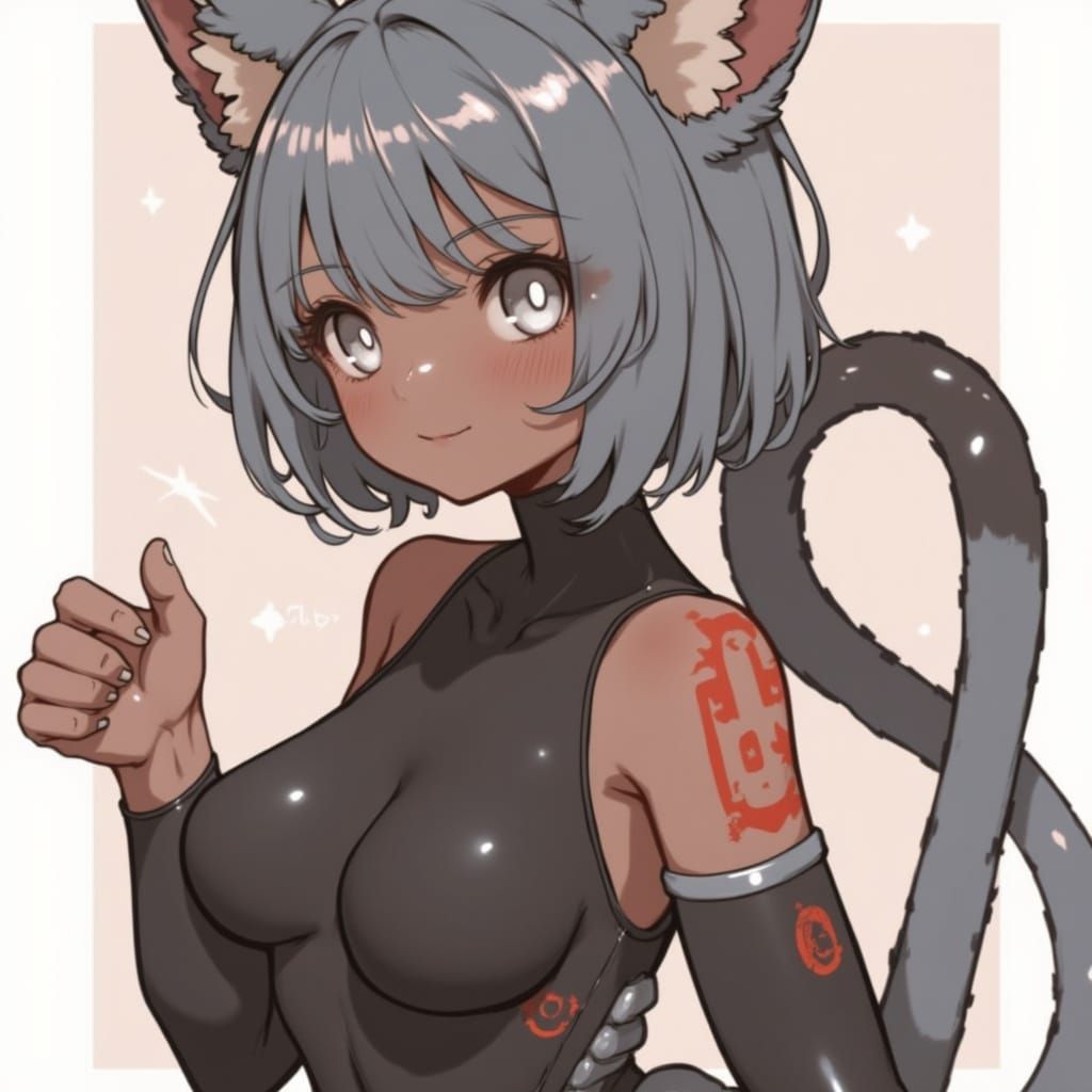 Gloriana in Neo-Cyberpunk Style