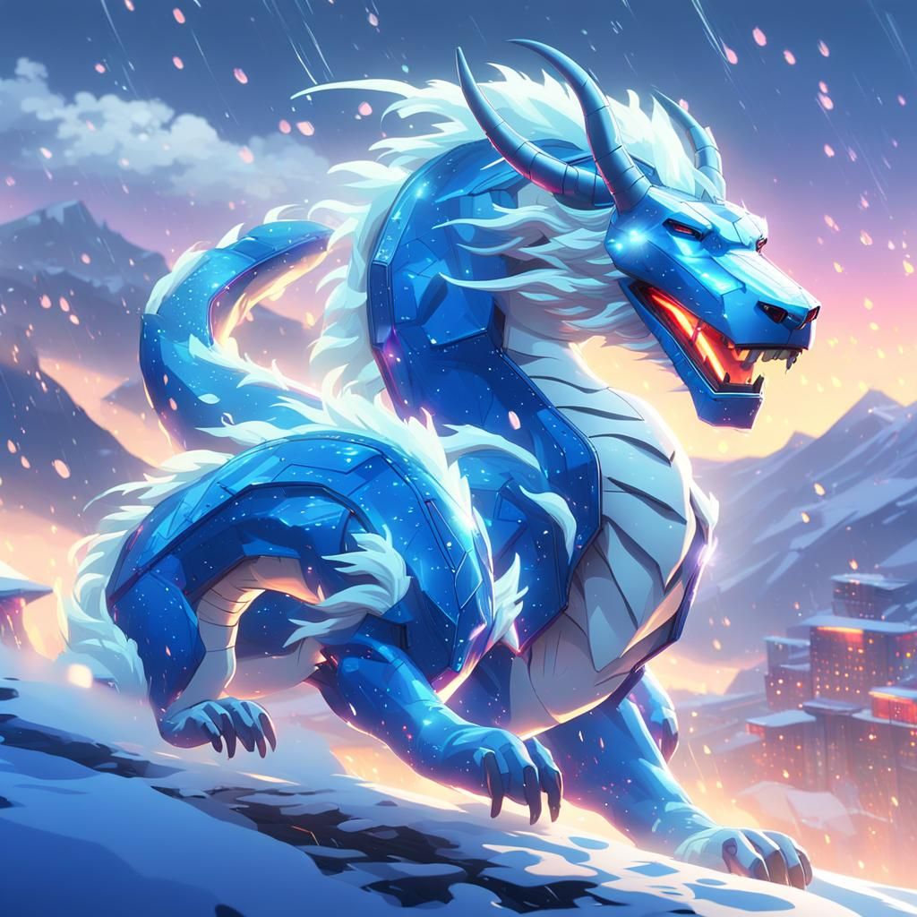 Lamborghini Concept Art on Neon Street