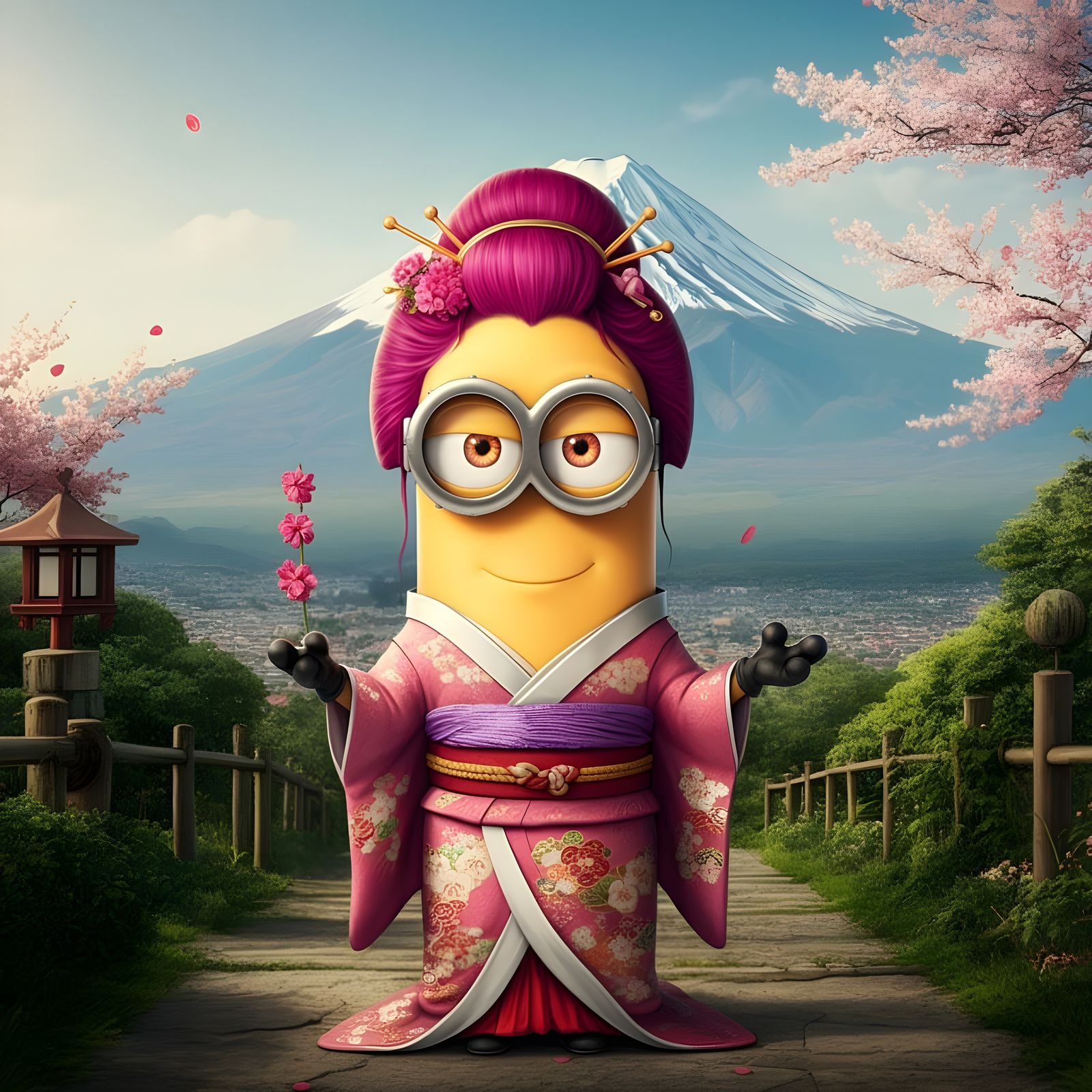 Geisha minion 🏯🏯🏯