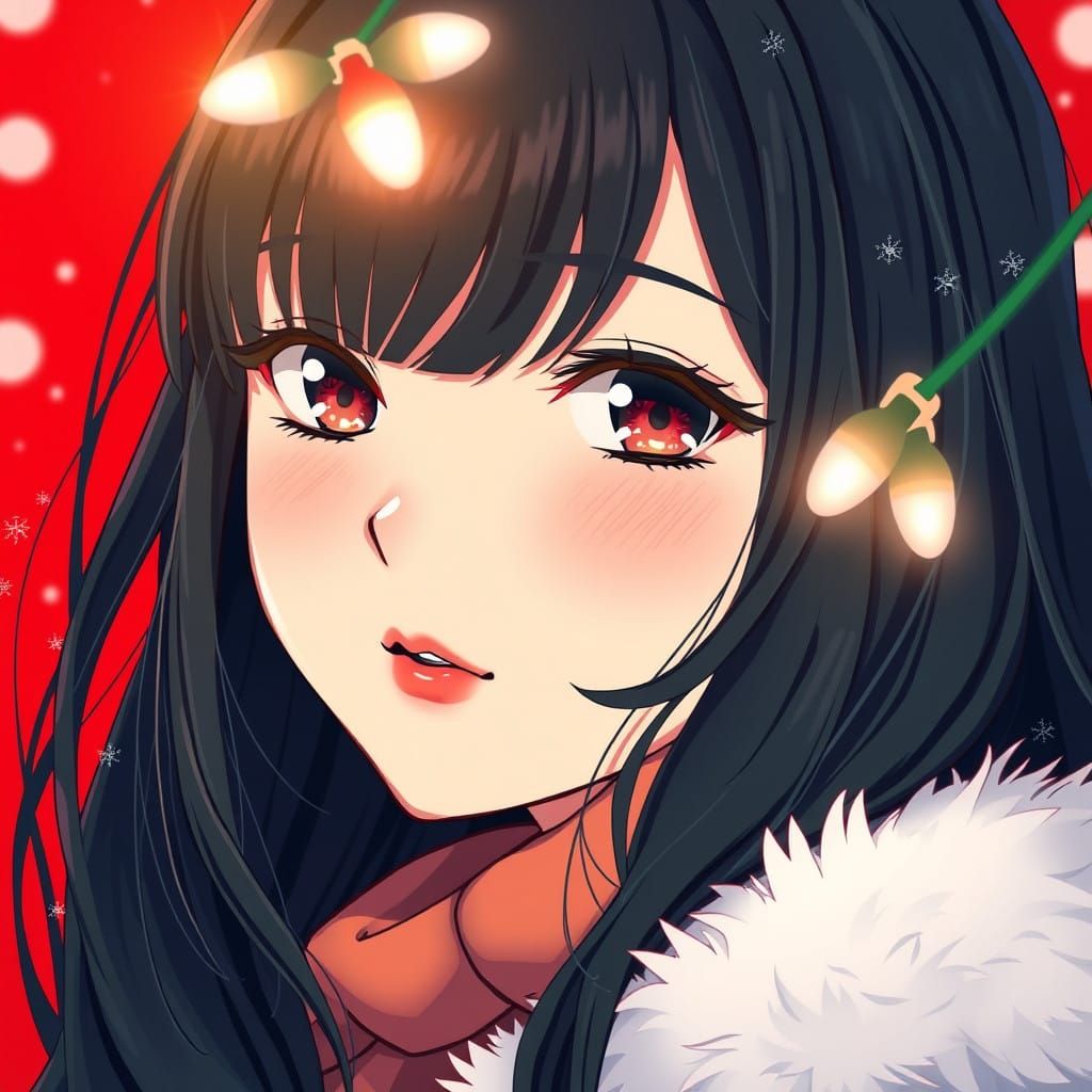 Holiday Glow Portrait